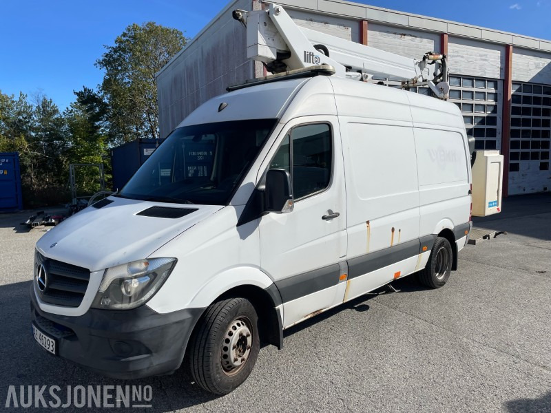 2015 Mercedes-Benz Sprinter 519 liftbil 190hk med Safi SCJ 14 personløfter EU OK - Billift: bilde 1 2015 Mercedes-Benz Sprinter 519 liftbil 190hk med Safi SCJ 14 personløfter EU OK - Billift: bilde 1