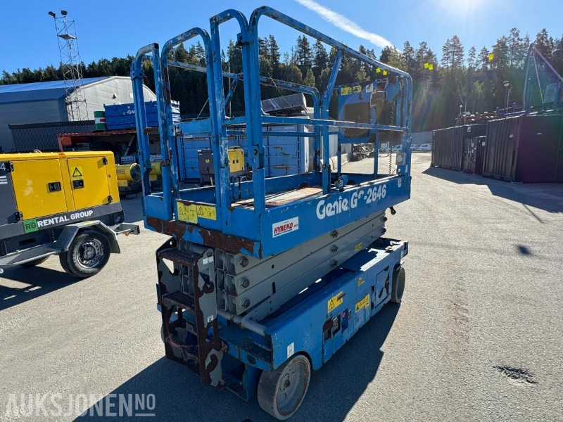 2016 Genie GS-2646 batteridreven sakselift / 10m / Årskontrollert - Lift: bilde 5 2016 Genie GS-2646 batteridreven sakselift / 10m / Årskontrollert - Lift: bilde 5