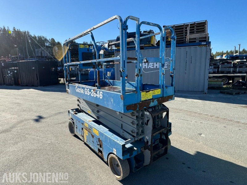 2016 Genie GS-2646 batteridreven sakselift / 10m / Årskontrollert - Lift: bilde 3 2016 Genie GS-2646 batteridreven sakselift / 10m / Årskontrollert - Lift: bilde 3