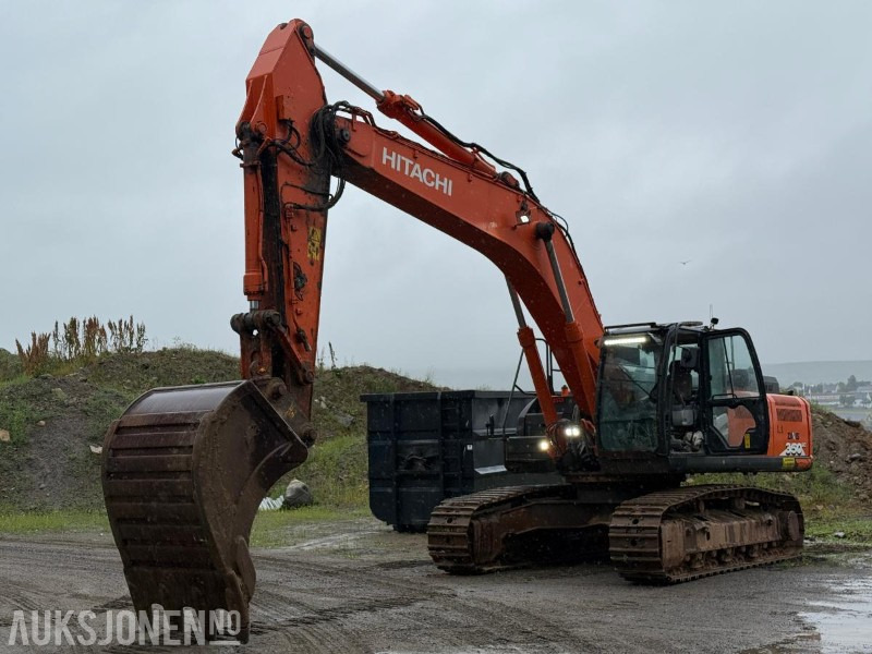 2016 Hitachi ZX350 - GPS - Pusseskuffe - Ripper - Tannskuffe - Gravemaskin: bilde 1 2016 Hitachi ZX350 - GPS - Pusseskuffe - Ripper - Tannskuffe - Gravemaskin: bilde 1