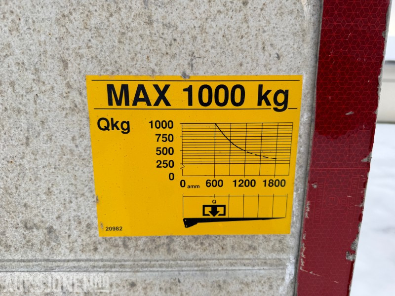 2016 Mercedes-Benz Atego 816 planbil med Zepro løftelem - C1 førarkort - Eu godkjent - Planbil: bilde 5 2016 Mercedes-Benz Atego 816 planbil med Zepro løftelem - C1 førarkort - Eu godkjent - Planbil: bilde 5