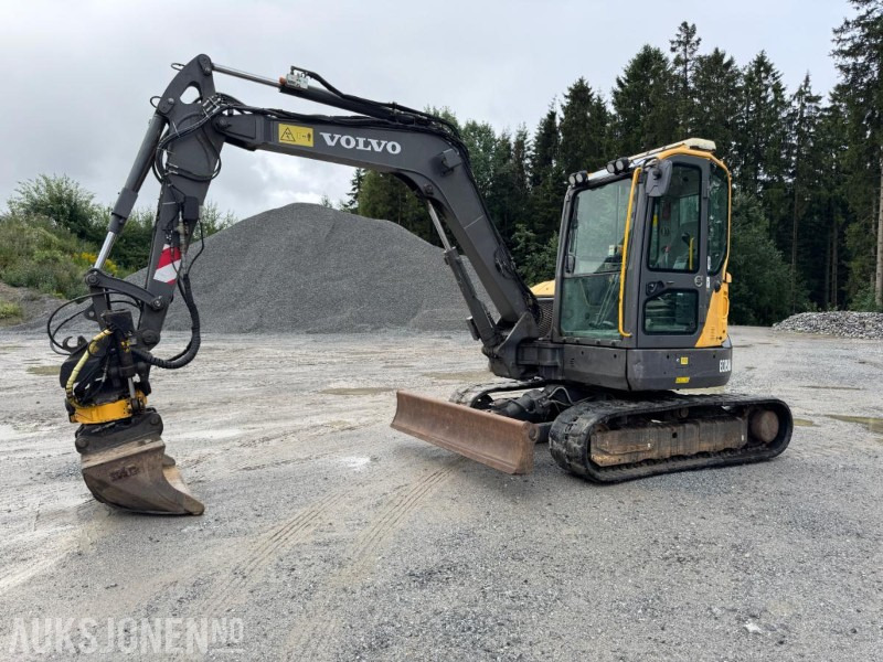 2016 Volvo ecr58d beltegraver 4301t, tiltrotator, pusseskuff,steinskuff - Minigraver: bilde 1 2016 Volvo ecr58d beltegraver 4301t, tiltrotator, pusseskuff,steinskuff - Minigraver: bilde 1