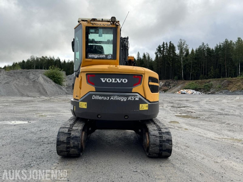 2016 Volvo ecr58d beltegraver 4301t, tiltrotator, pusseskuff,steinskuff - Minigraver: bilde 5 2016 Volvo ecr58d beltegraver 4301t, tiltrotator, pusseskuff,steinskuff - Minigraver: bilde 5