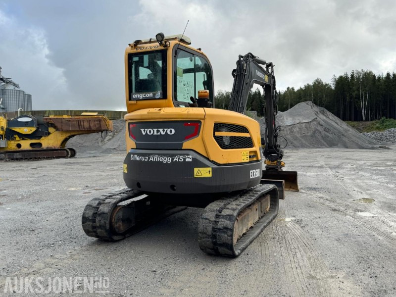 2016 Volvo ecr58d beltegraver 4301t, tiltrotator, pusseskuff,steinskuff - Minigraver: bilde 4 2016 Volvo ecr58d beltegraver 4301t, tiltrotator, pusseskuff,steinskuff - Minigraver: bilde 4