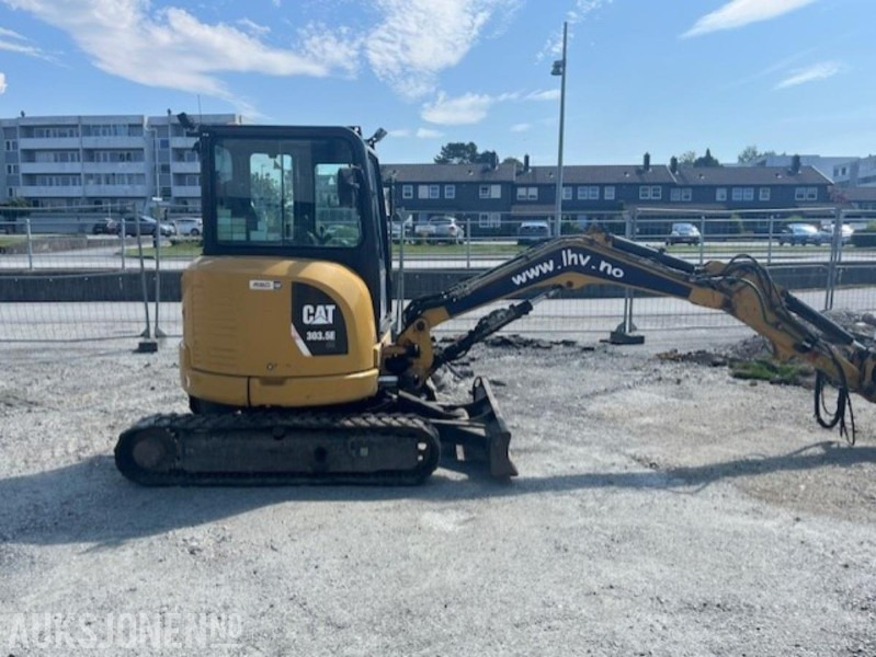 2017 Cat 303.5ECR - Minigraver: bilde 5 2017 Cat 303.5ECR - Minigraver: bilde 5