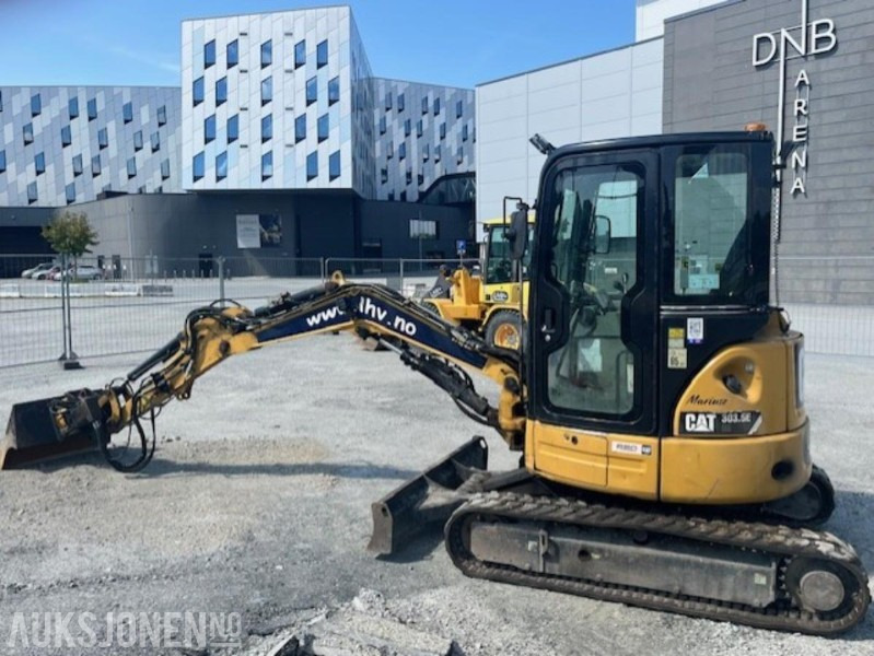 2017 Cat 303.5ECR - Minigraver: bilde 1 2017 Cat 303.5ECR - Minigraver: bilde 1