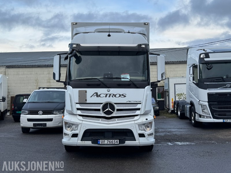 2017 Mercedes-Benz Actros 4x2 SKAPBIL EURO6 BUSSBYGG M/SIDEÅPNING HELLUFT ZEPRO - Skapbil: bilde 2 2017 Mercedes-Benz Actros 4x2 SKAPBIL EURO6 BUSSBYGG M/SIDEÅPNING HELLUFT ZEPRO - Skapbil: bilde 2