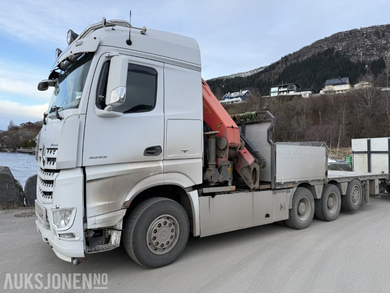 2017 Mercedes-Benz Arocs 3253 8x4 kranbil - 48TM - Palfinger PK50002EH F - Kranbil: bilde 1 2017 Mercedes-Benz Arocs 3253 8x4 kranbil - 48TM - Palfinger PK50002EH F - Kranbil: bilde 1