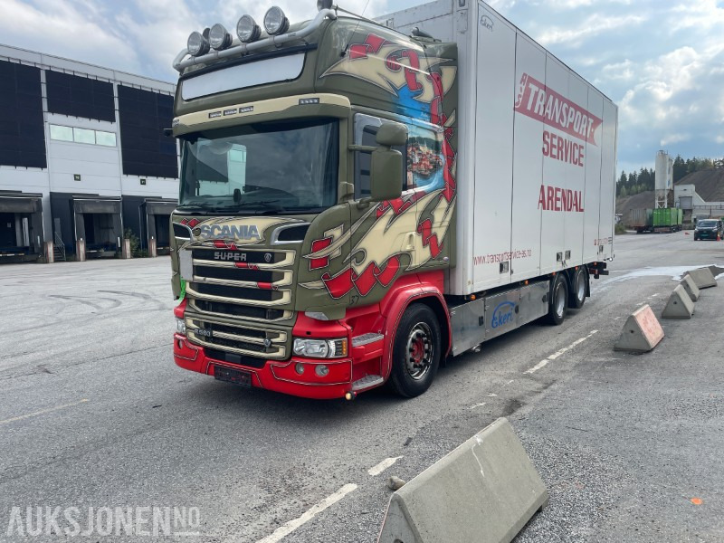 2017 Scania R-580 Ekeriskap m/full sideåpning og 2t bakløfter - Skapbil: bilde 2 2017 Scania R-580 Ekeriskap m/full sideåpning og 2t bakløfter - Skapbil: bilde 2