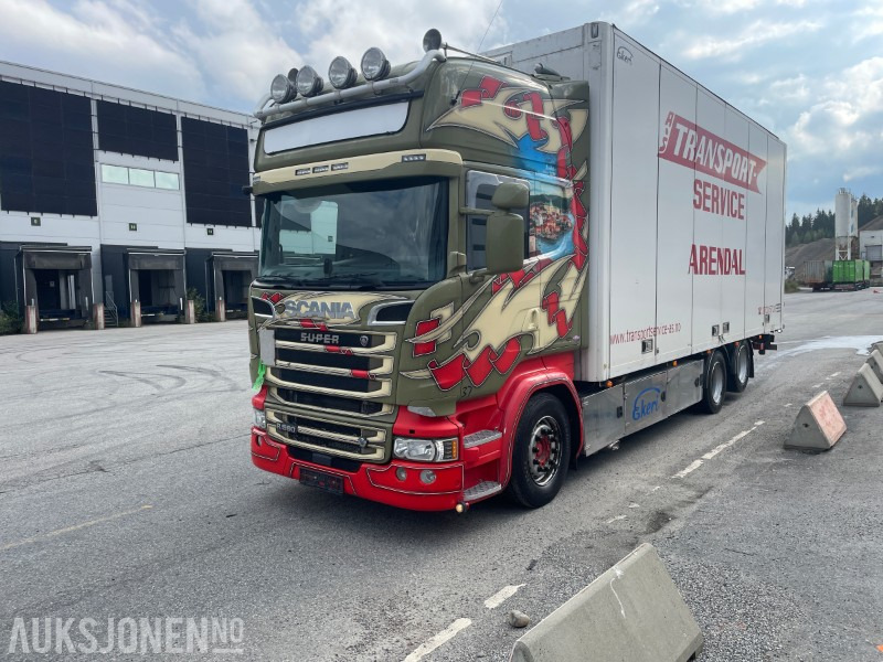 2017 Scania R-580 Ekeriskap m/full sideåpning og 2t bakløfter - Skapbil: bilde 3 2017 Scania R-580 Ekeriskap m/full sideåpning og 2t bakløfter - Skapbil: bilde 3