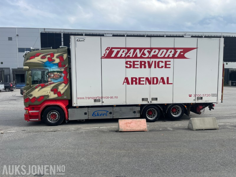 2017 Scania R-580 Ekeriskap m/full sideåpning og 2t bakløfter - Skapbil: bilde 5 2017 Scania R-580 Ekeriskap m/full sideåpning og 2t bakløfter - Skapbil: bilde 5