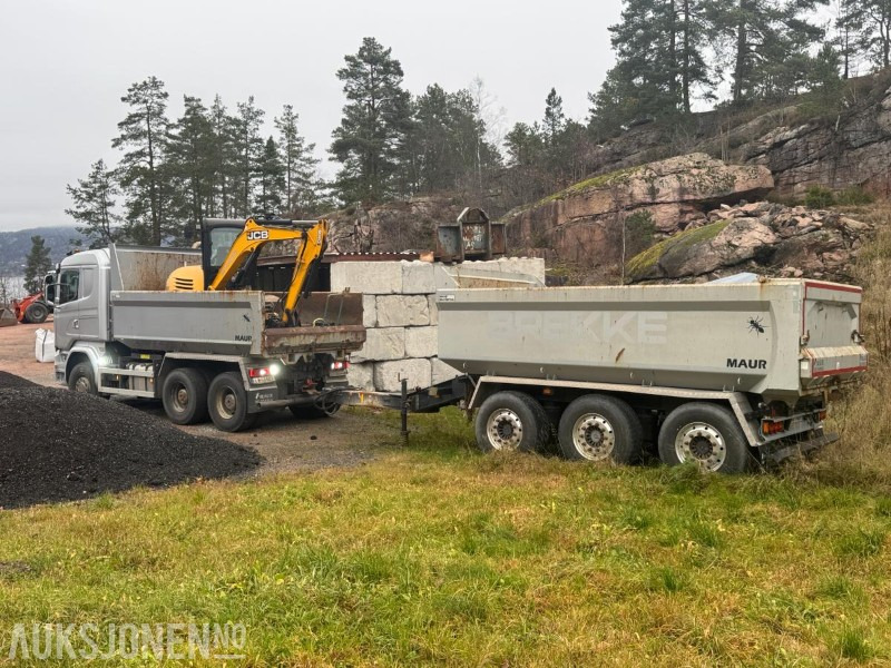 2017 Scania R730 tippbil med Maur trippelkjerre / EURO 6 / 6X4 - Tippbil: bilde 2 2017 Scania R730 tippbil med Maur trippelkjerre / EURO 6 / 6X4 - Tippbil: bilde 2