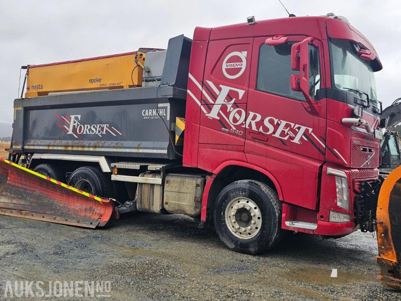 2017 Volvo FH 540 Tippbil med full brøytehydraulikk og planvibrator -Nye dekk for sesong(!!) - Tippbil: bilde 5 2017 Volvo FH 540 Tippbil med full brøytehydraulikk og planvibrator -Nye dekk for sesong(!!) - Tippbil: bilde 5