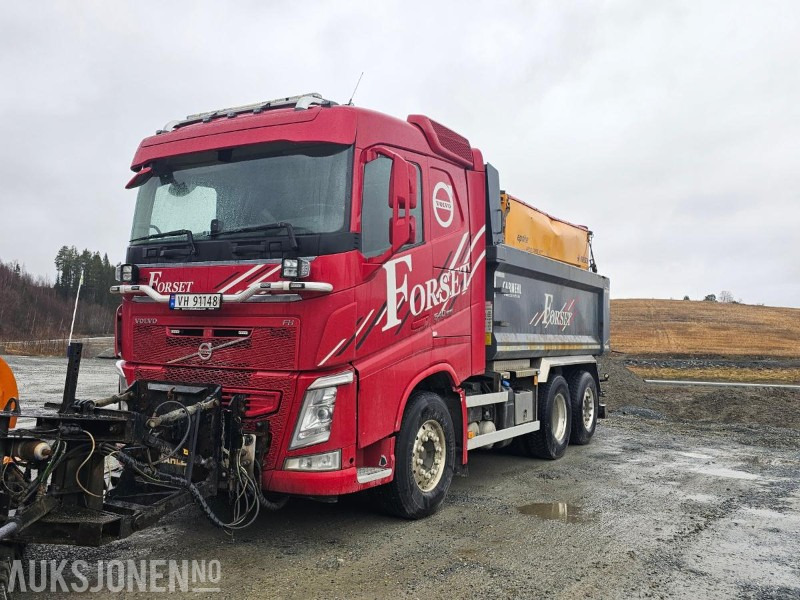 2017 Volvo FH 540 Tippbil med full brøytehydraulikk og planvibrator -Nye dekk for sesong(!!) - Tippbil: bilde 2 2017 Volvo FH 540 Tippbil med full brøytehydraulikk og planvibrator -Nye dekk for sesong(!!) - Tippbil: bilde 2