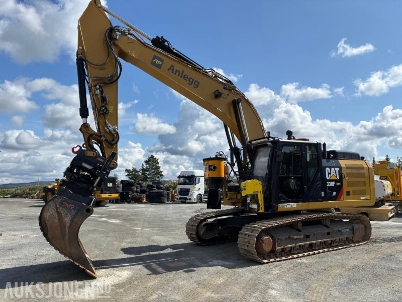 2018 Cat 330F beltegraver med BORTÅRN - Gravemaskin: bilde 1 2018 Cat 330F beltegraver med BORTÅRN - Gravemaskin: bilde 1