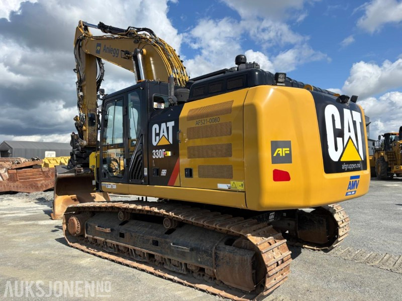 Gravemaskin 2018 Cat 330F beltegraver med BORTÅRN: bilde 6