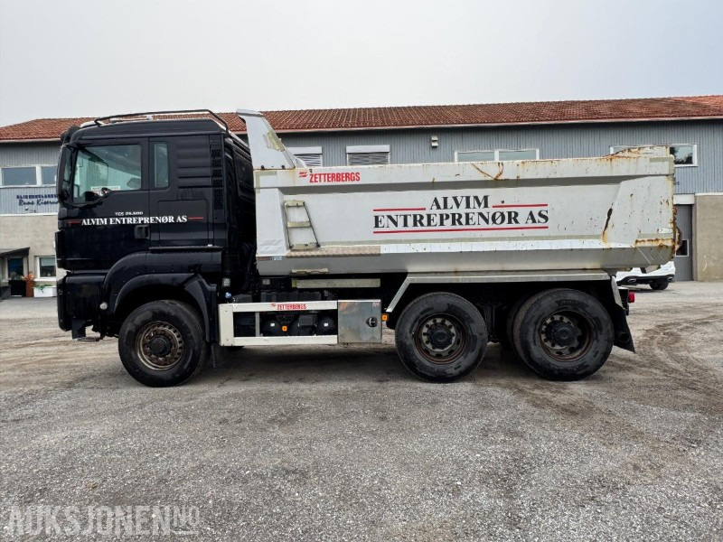 Tippbil 2018 MAN TGS 26.500 6X6H BL // ZETTERBERGS HARDOX // HYDRODRIVE // TIPPKASSE: bilde 6