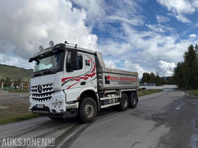 2018 Mercedes-Benz Arocs 2658 Euro 6 - Tippbil: bilde 1 2018 Mercedes-Benz Arocs 2658 Euro 6 - Tippbil: bilde 1