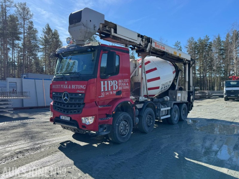 2018 Mercedes-Benz Arocs båndbil til betong - Betongbil: bilde 1 2018 Mercedes-Benz Arocs båndbil til betong - Betongbil: bilde 1