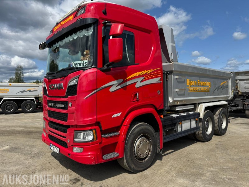 2018 Scania R580 GODT UTSTYRT TIPPBIL MED 3 AKSLET HENGER - Tippbil: bilde 2 2018 Scania R580 GODT UTSTYRT TIPPBIL MED 3 AKSLET HENGER - Tippbil: bilde 2