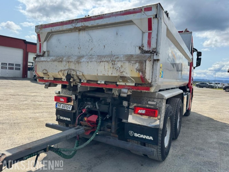 Leie  2018 Scania R580 GODT UTSTYRT TIPPBIL MED 3 AKSLET HENGER 2018 Scania R580 GODT UTSTYRT TIPPBIL MED 3 AKSLET HENGER: bilde 7