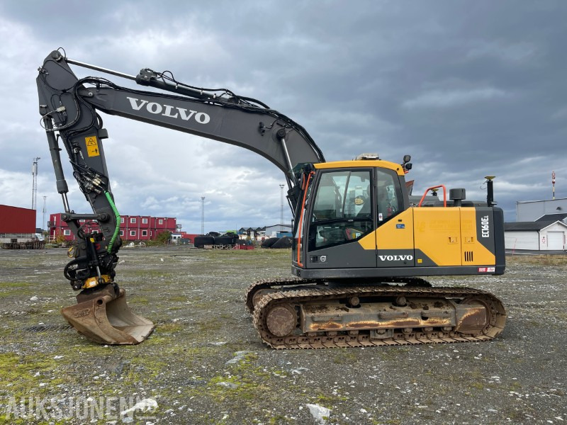 2018 Volvo EC 160 EL Gravemaskin med Engcon tiltrotator, Leica GPS, Sentralsmøring, Hk S60, 5327 timer - Gravemaskin: bilde 2 2018 Volvo EC 160 EL Gravemaskin med Engcon tiltrotator, Leica GPS, Sentralsmøring, Hk S60, 5327 timer - Gravemaskin: bilde 2