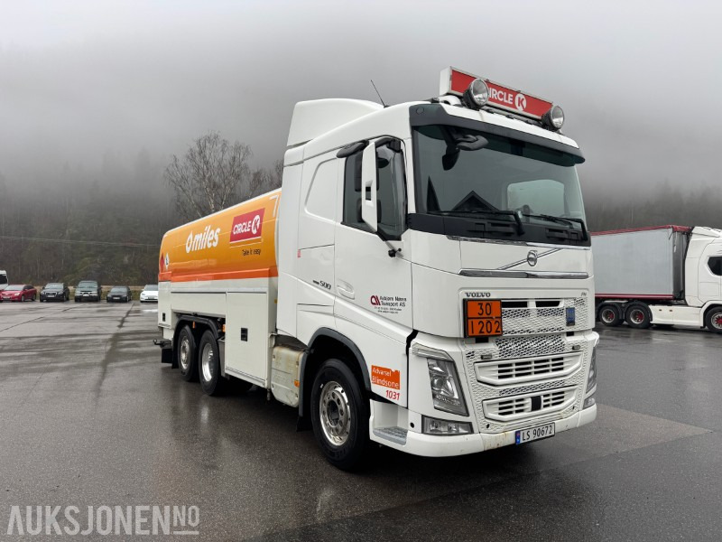 2018 Volvo FH500 - Tankbil - HMK Bilcon tankpåbygg, 18 m³, 4 kammer - Helluft - Tankbil: bilde 3 2018 Volvo FH500 - Tankbil - HMK Bilcon tankpåbygg, 18 m³, 4 kammer - Helluft - Tankbil: bilde 3