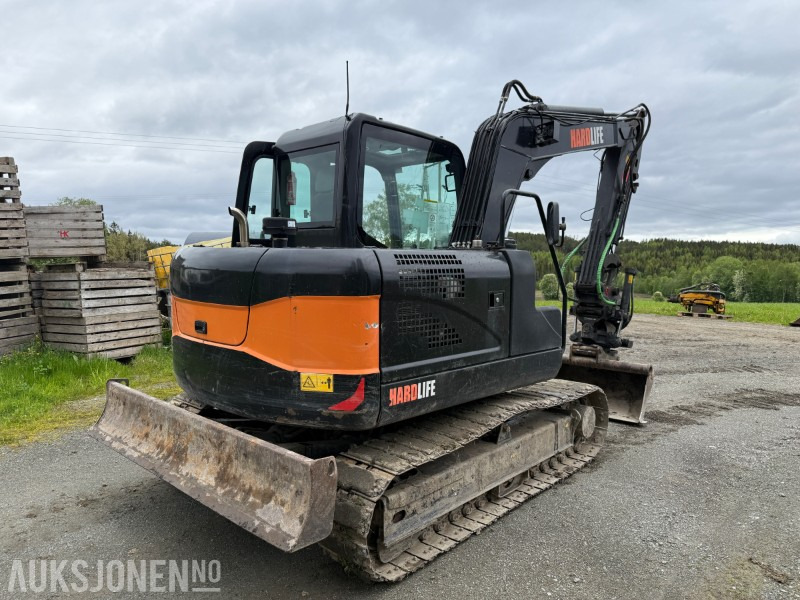 2019 Hardlife HE80 beltegraver med 882 timer! - Tiltrotator - 2 skuffer - Gravemaskin: bilde 3 2019 Hardlife HE80 beltegraver med 882 timer! - Tiltrotator - 2 skuffer - Gravemaskin: bilde 3
