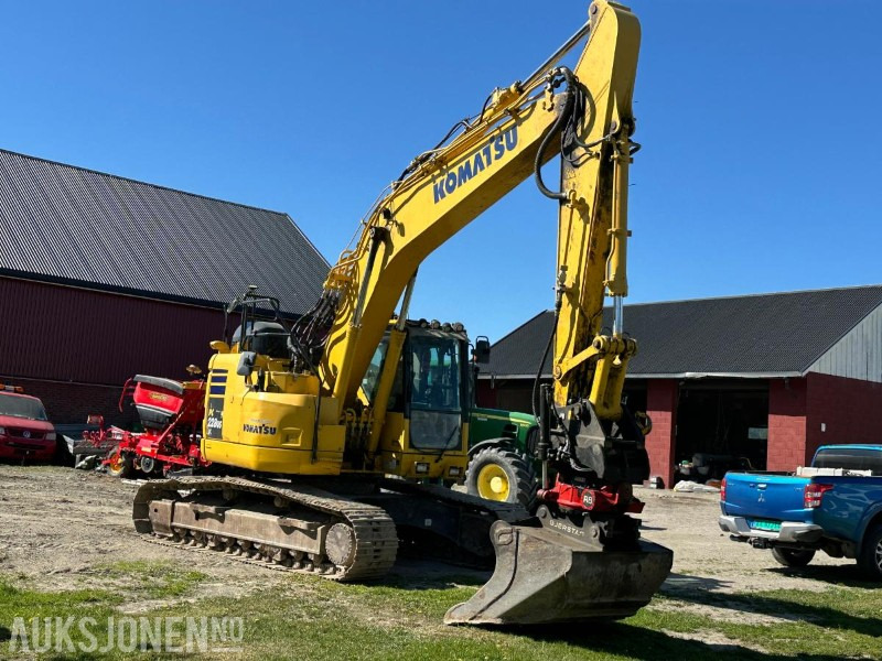 Gravemaskin 2019 Komatsu PC228USLC-11 - Gravemaskin - Tiltrotator R8 - Topcon GPS - 2skuffer - Sentralsmøring - 4467timer: bilde 6
