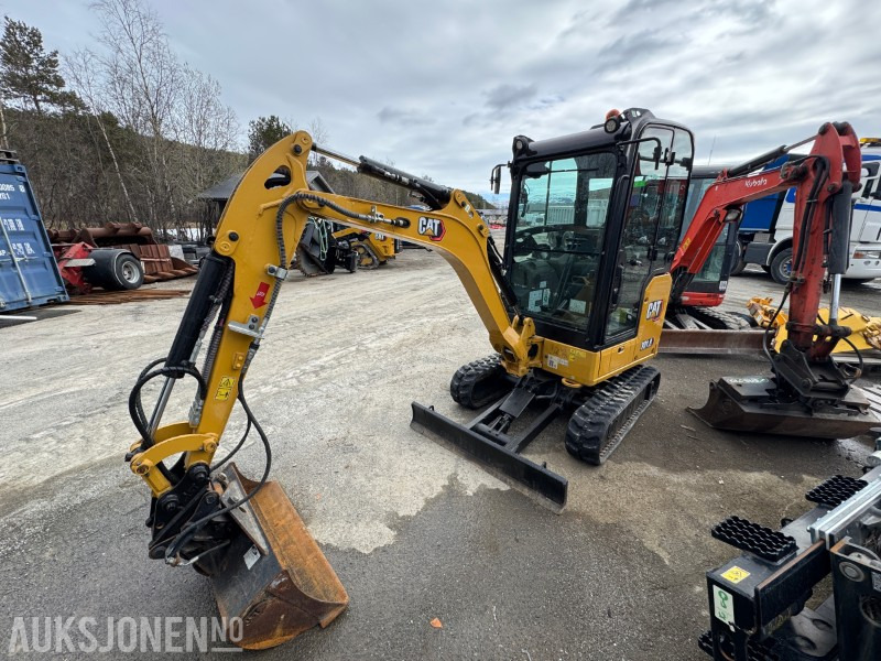 2020 Cat 301.8 Minigraver - 600T - Hyd. Skuffe - Skjær - Gravemaskin: bilde 4 2020 Cat 301.8 Minigraver - 600T - Hyd. Skuffe - Skjær - Gravemaskin: bilde 4