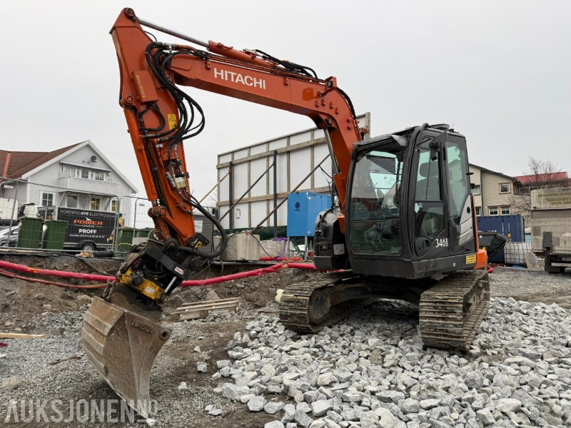 2020 Hitachi ZX85US-6 Gravemaskin / Engcon tiltrotator / 3 skuffer / 6606 t - Gravemaskin: bilde 2 2020 Hitachi ZX85US-6 Gravemaskin / Engcon tiltrotator / 3 skuffer / 6606 t - Gravemaskin: bilde 2