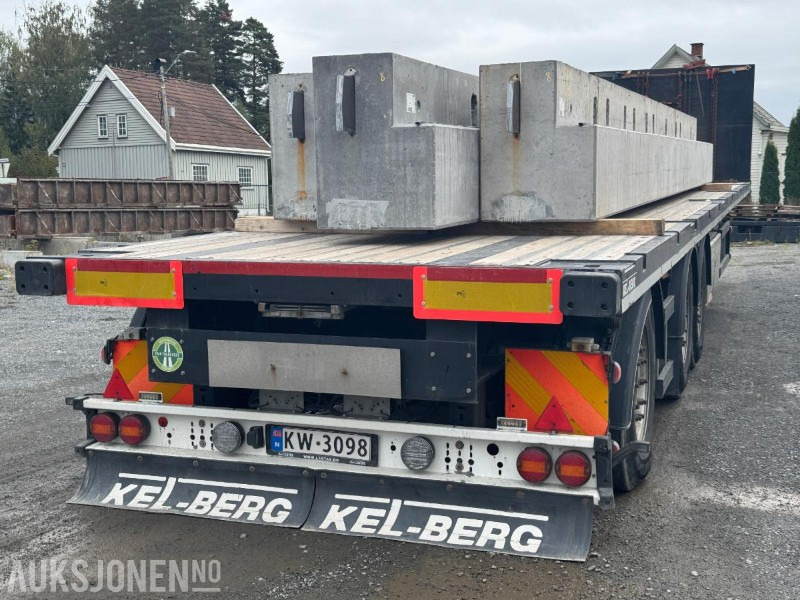 2020 Kel-Berg retthenger / 36720 kg nyttelast / 54 224 km - Åpen semitrailer: bilde 4 2020 Kel-Berg retthenger / 36720 kg nyttelast / 54 224 km - Åpen semitrailer: bilde 4