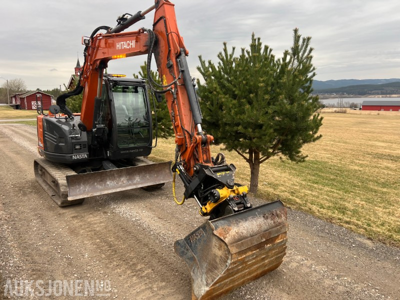2021 Hitachi XS85 US-6, TILTROTATOR, 3 SKUFFER, PIGGEGITTER, KAMERA - Gravemaskin: bilde 1 2021 Hitachi XS85 US-6, TILTROTATOR, 3 SKUFFER, PIGGEGITTER, KAMERA - Gravemaskin: bilde 1