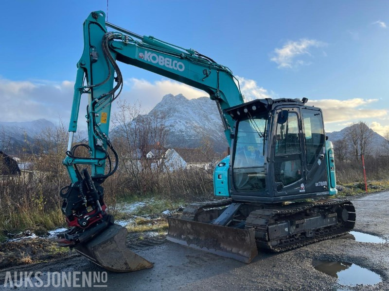 2021 Kobelco SK75SR-7 Gravemaskin med skjær, tiltrotator med gripekassett, nylig sertifisert, kun 2400 timer - Gravemaskin: bilde 1 2021 Kobelco SK75SR-7 Gravemaskin med skjær, tiltrotator med gripekassett, nylig sertifisert, kun 2400 timer - Gravemaskin: bilde 1