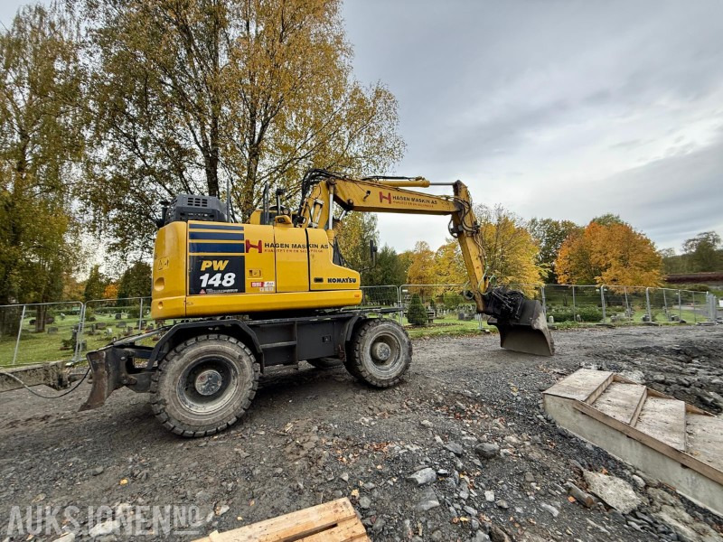 2021 Komatsu PW 148-11 hjulgraver | GPS | 360 kamera - Gravemaskin: bilde 4 2021 Komatsu PW 148-11 hjulgraver | GPS | 360 kamera - Gravemaskin: bilde 4