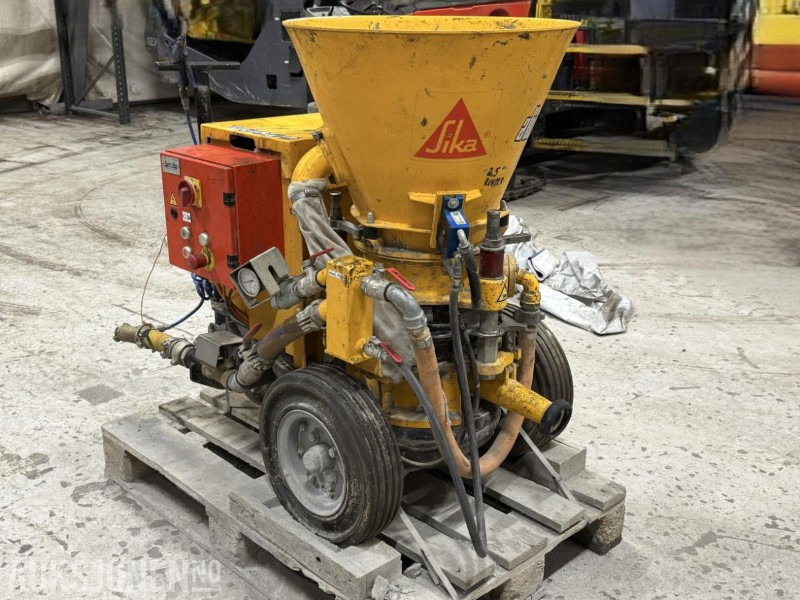 2021 Sika Aliva 237 Betongspøytemaskin - Anleggsmaskiner: bilde 3 2021 Sika Aliva 237 Betongspøytemaskin - Anleggsmaskiner: bilde 3
