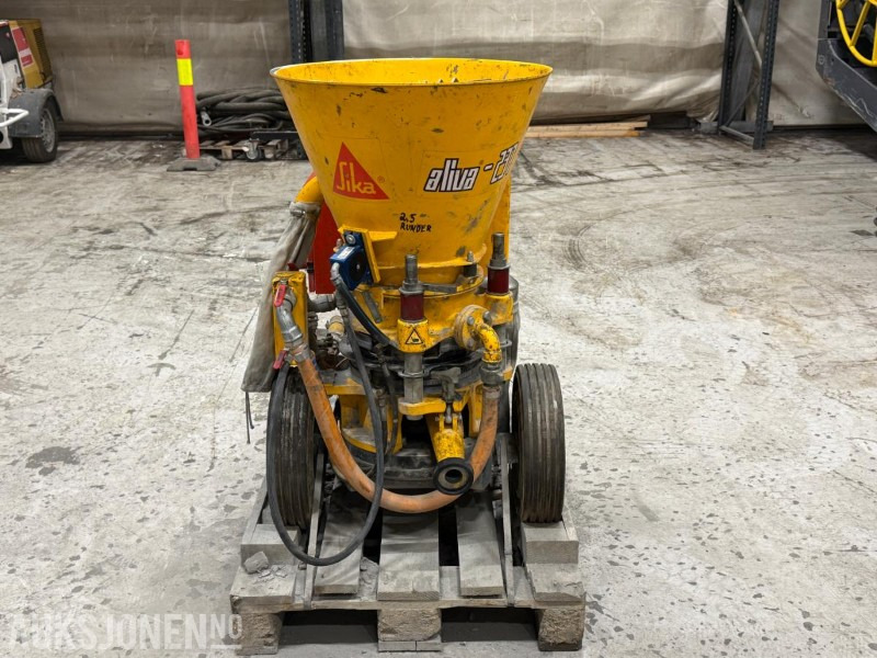 2021 Sika Aliva 237 Betongspøytemaskin - Anleggsmaskiner: bilde 4 2021 Sika Aliva 237 Betongspøytemaskin - Anleggsmaskiner: bilde 4