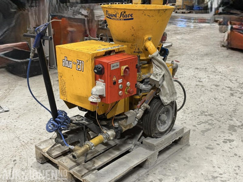 2021 Sika Aliva 237 Betongspøytemaskin - Anleggsmaskiner: bilde 1 2021 Sika Aliva 237 Betongspøytemaskin - Anleggsmaskiner: bilde 1