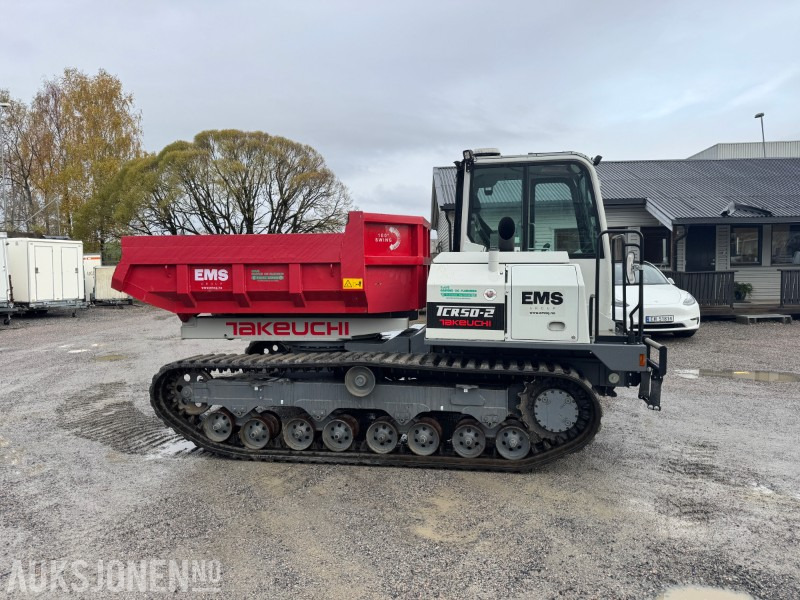 2021 Takeuchi TCR50-2 beltedumper 180° roterende kasse, kamera, 269 timer - Dumper: bilde 4 2021 Takeuchi TCR50-2 beltedumper 180° roterende kasse, kamera, 269 timer - Dumper: bilde 4