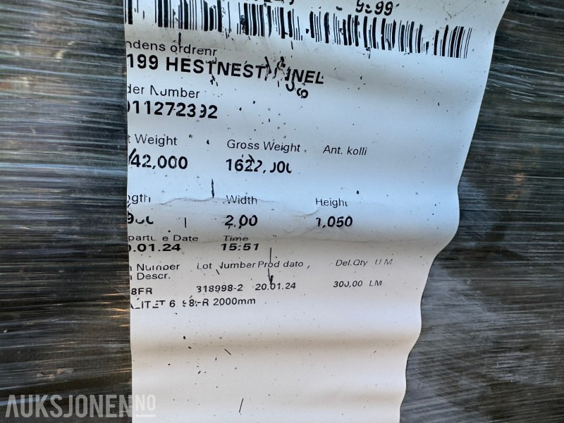 2022 1 pall med ny ventillasjonsduk Ø2 meter x 400 meter - Anleggsmaskiner: bilde 4 2022 1 pall med ny ventillasjonsduk Ø2 meter x 400 meter - Anleggsmaskiner: bilde 4