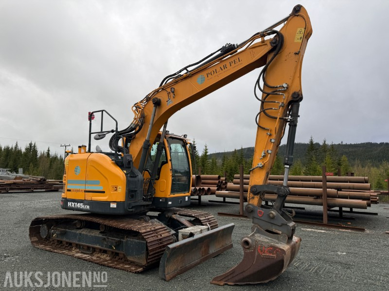 2022 Hyundai HX145LCR beltegraver m/ Steelwrist X20 tiltrotator og pusseskuff - Gravemaskin: bilde 2 2022 Hyundai HX145LCR beltegraver m/ Steelwrist X20 tiltrotator og pusseskuff - Gravemaskin: bilde 2