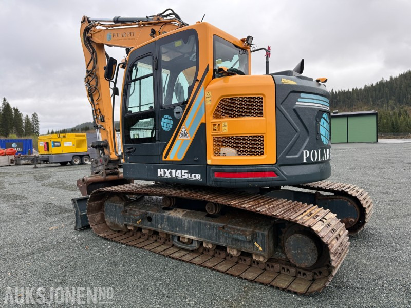 2022 Hyundai HX145LCR beltegraver m/ Steelwrist X20 tiltrotator og pusseskuff - Gravemaskin: bilde 5 2022 Hyundai HX145LCR beltegraver m/ Steelwrist X20 tiltrotator og pusseskuff - Gravemaskin: bilde 5