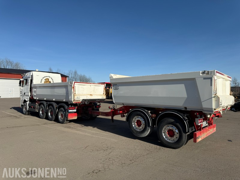 2022 MAN TGX 35.510 - Bil og henger. Grus og asfalt kasser - Tippbil: bilde 4 2022 MAN TGX 35.510 - Bil og henger. Grus og asfalt kasser - Tippbil: bilde 4