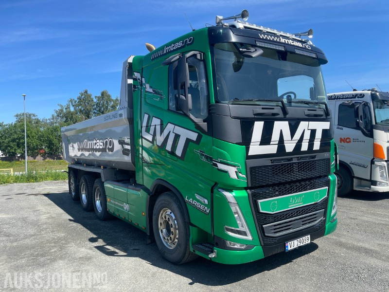 2022 Volvo FH 540 8X4 Tippbil, Tridem luftfjæring og hydraulisk styrt løpeaksel med single hjul - Tippbil: bilde 2 2022 Volvo FH 540 8X4 Tippbil, Tridem luftfjæring og hydraulisk styrt løpeaksel med single hjul - Tippbil: bilde 2