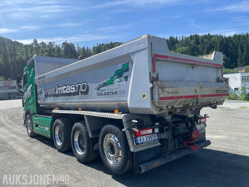 2022 Volvo FH 540 8X4 Tippbil, Tridem luftfjæring og hydraulisk styrt løpeaksel med single hjul - Tippbil: bilde 3 2022 Volvo FH 540 8X4 Tippbil, Tridem luftfjæring og hydraulisk styrt løpeaksel med single hjul - Tippbil: bilde 3
