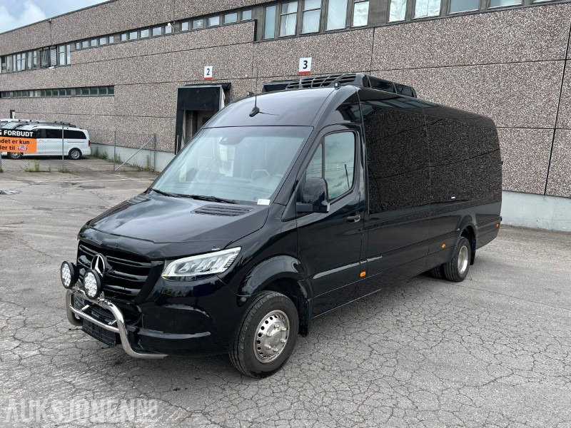 2023 Mercedes-Benz Sprinter 519 - BUS-PRESTIGE - 16+1-SETER - KUN 24' KILOMETER! - Minibuss, Persontransport: bilde 1 2023 Mercedes-Benz Sprinter 519 - BUS-PRESTIGE - 16+1-SETER - KUN 24' KILOMETER! - Minibuss, Persontransport: bilde 1