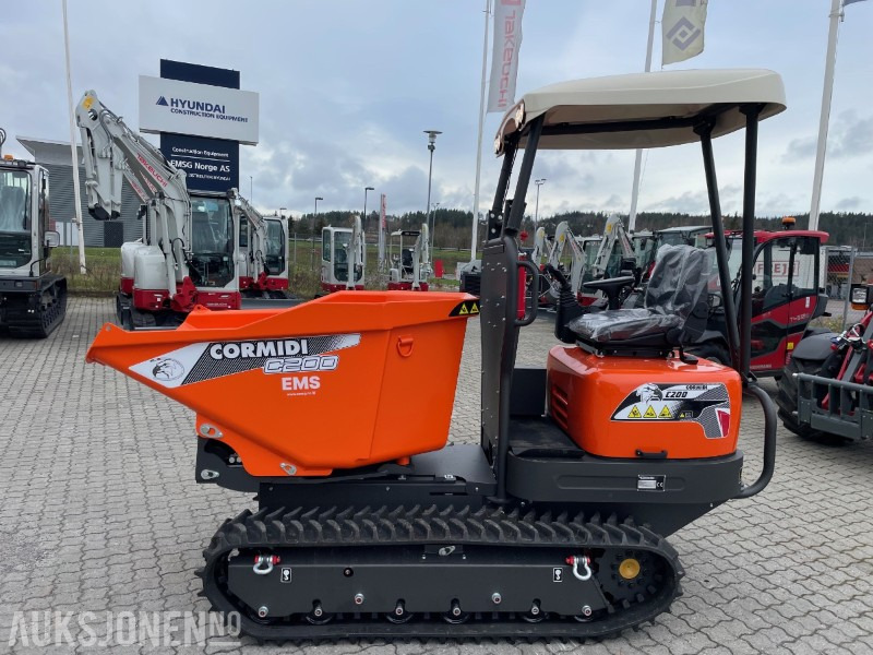 2024 Cormidi C200 beltedumper/minidumper ubrukt - Dumper: bilde 1 2024 Cormidi C200 beltedumper/minidumper ubrukt - Dumper: bilde 1