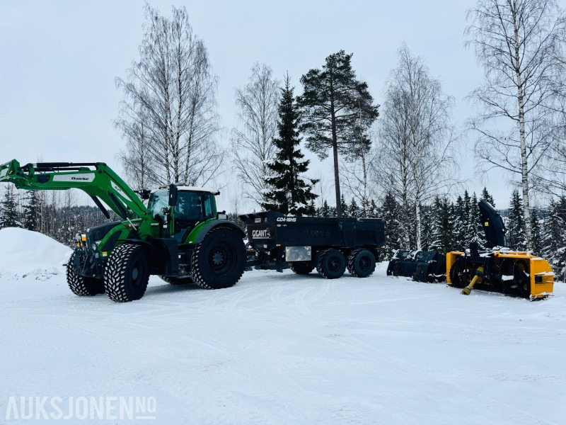 2024 Fendt 724 Vario fullt utstyrt traktor med Gigant henger, snøfreser og klappvingeskuffe - Traktor: bilde 2 2024 Fendt 724 Vario fullt utstyrt traktor med Gigant henger, snøfreser og klappvingeskuffe - Traktor: bilde 2