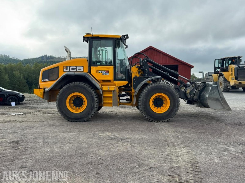 2024 JCB 419S Nordic Edition hjullaster, 3. og 4. funksjon, Norje skuffe, snøskjær-opplegg og komfortpakke, k - Hjullaster: bilde 4 2024 JCB 419S Nordic Edition hjullaster, 3. og 4. funksjon, Norje skuffe, snøskjær-opplegg og komfortpakke, k - Hjullaster: bilde 4