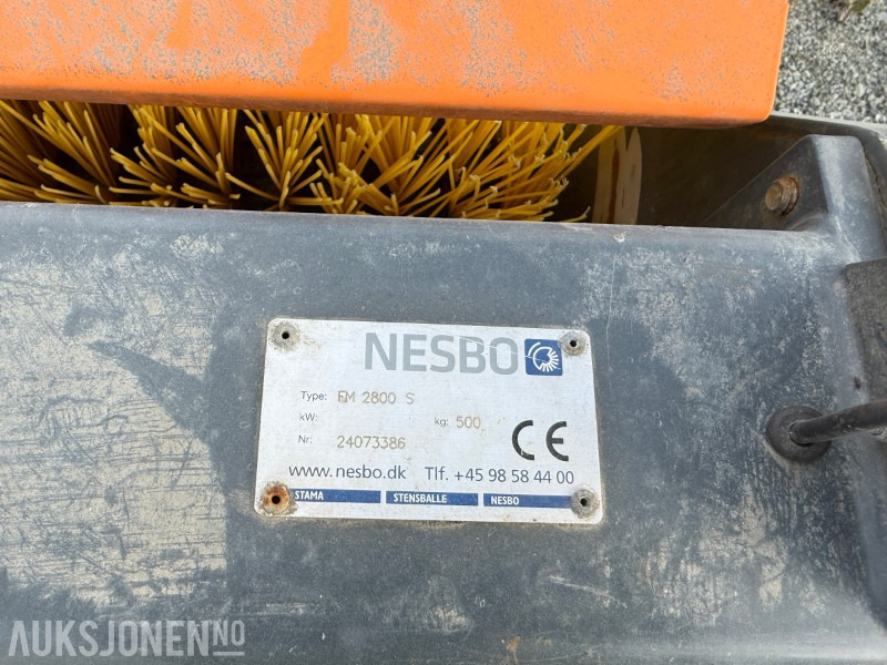 2024 Nesbo FM 2800 S – PTO-drevet kostemaskin - Anleggsmaskiner: bilde 5 2024 Nesbo FM 2800 S – PTO-drevet kostemaskin - Anleggsmaskiner: bilde 5